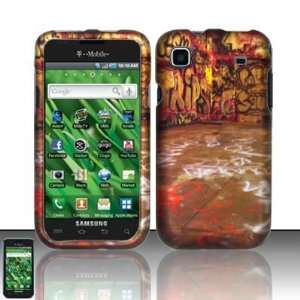STREET ART Hard Rubber Feel Plastic Design Case for Samsung Galaxy S 