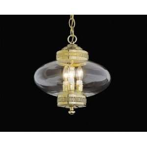 Nulco 1273 02 Polished Brass Hyde Park Traditional / Classic Three 