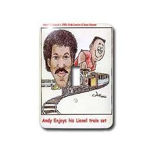  Lionel Ritchie Train Set   Light Switch Covers   single toggle switch