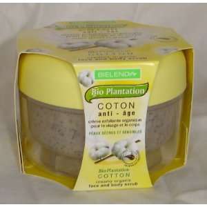  Bielenda Bio Plantation Cotton Face and Body Scrub Beauty