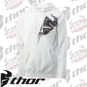  Thor Frequency Pullover Hoody White Large L 3050 1445 Automotive