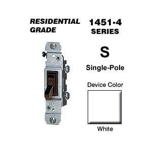  1451 4W Leviton Single Pole Toggle Switches