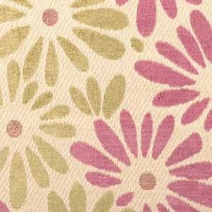  14740   Rose/Green Indoor Upholstery Fabric Arts, Crafts 