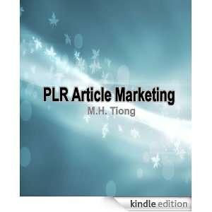 PLR Article Marketing M.H. Tiong  Kindle Store