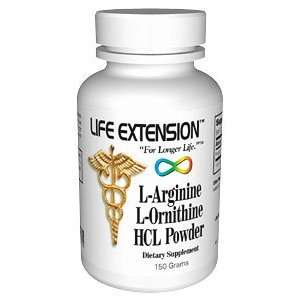   Extension Arginine/Ornithine 150 Grams Powder