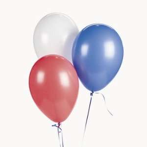 com Latex Patriotic Balloon Assortment   Balloons & Streamers & Latex 
