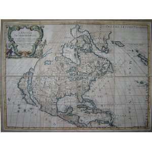  Map of North America   G. Sanson 1687 