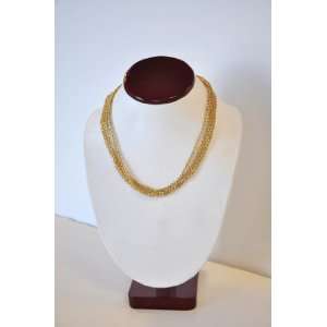   Collar Necklace with Crystal Accented Clasp  A Must Have Jewelry