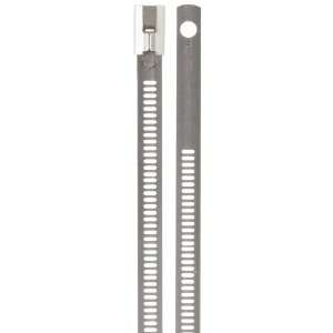 BAND IT AE6019 316 Stainless Steel Multi Lok Cable Tie, 0.27 Width, 6 