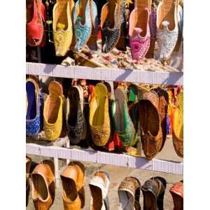  Shoes for Sale in Downtown Center of the Pink City, Jaipur 