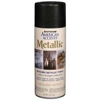 Rust Oleum 243898 Designer Metallics Spray, Oil Rubbed Bronze, 11 