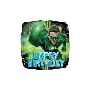  18 Happy Birthday Green Lantern Balloon   Mylar Balloon 