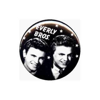  Everly Brothers   Black & White Group Shot   1.5 Button 