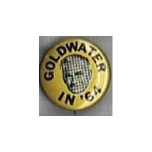  Goldwater 64 Pinback Button 