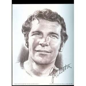 1974 Joe Watson Philadelphia Flyers Lithograph  Sports 