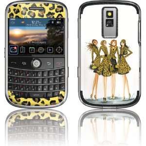  Leopard Girls skin for BlackBerry Bold 9000 Electronics