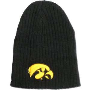  Iowa Hawkeyes Goal Line Rib Knit Hat