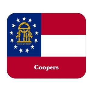  US State Flag   Coopers, Georgia (GA) Mouse Pad 