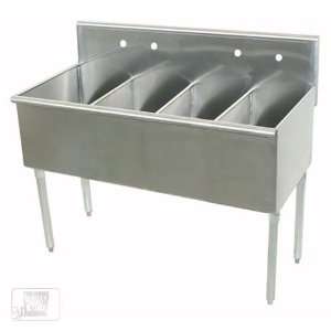  Advance Tabco 4 4 72 X 72 Four Compartment Sink   400 