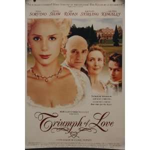  Triumph of Love   Mira Sorvino, Jay Rodan   Movie Poster 
