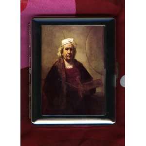  Artist Rembrandt ID CIGARETTE CASE Self portrait Health 