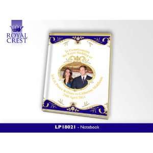  Royal Wedding Notebook   H.R.H Prince William & Catherine 