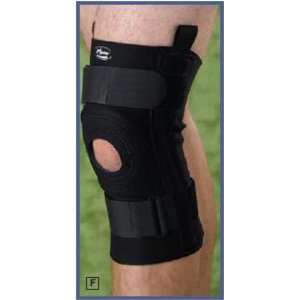 ORT23230S Support Knee Reinforced Black Neoprene Small Part# ORT23230S 