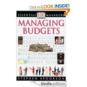 Managing Budgets (Essential Managers) Dorling Kindersley  