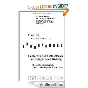 Semantic Role Universals and Argument Linking. Theoretical 