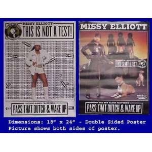    MISSY ELLIOT This Is Not A Test 18x24 Poster 