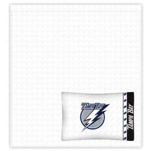  Tampa Bay Lightning Sheet Set   Queen Bed Sports 