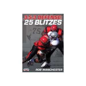  Rob Manchester 3 5 3 Defense 25 Blitzes (DVD) Sports 