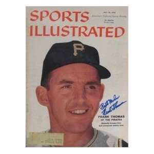Frank Thomas autographed Sports Illustrated Magazine (Pittsburgh 