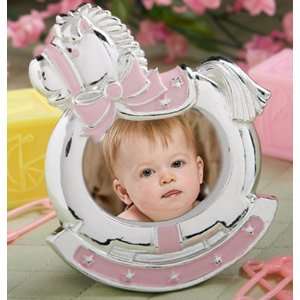  Baby Shower Favors  Pink Rocking Horse Frames   Girl (1 