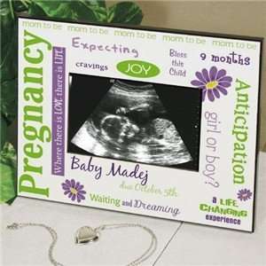   Ultrasound Baby Picture Frame Shower Gift 