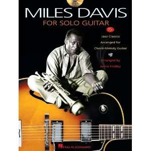  Miles Davis for Solo Guitar   Bk+CD Musical Instruments
