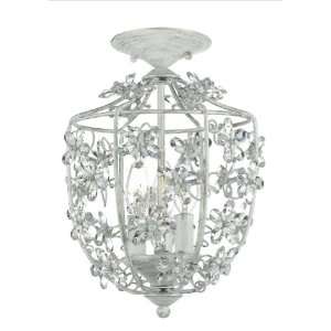  Crystorama Abbie 5303 DR Hand Cut Crystal Mini Lantern 