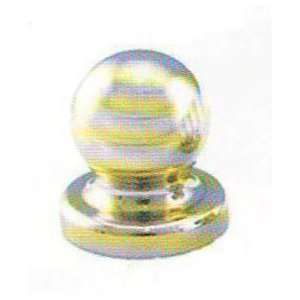  1 Brass Ball Pommel for Knifemaking Tapped 5X0.8mm 