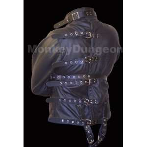  5XL All Leather Straight Jacket 