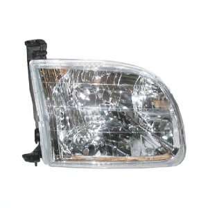  Toyota Tundra except Double Cab Headlight Assembly with 