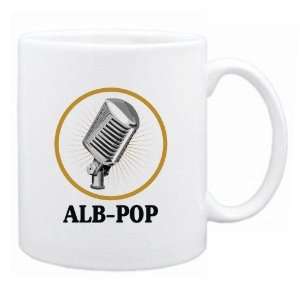  New  Alb Pop   Old Microphone / Retro  Mug Music