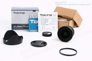 Tokina AT X 124 Pro DX 12 24 mm F/4 IF lens For Nikon (#7514 