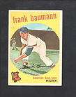 1959 Topps 161 Frank Baumann NR MINT  