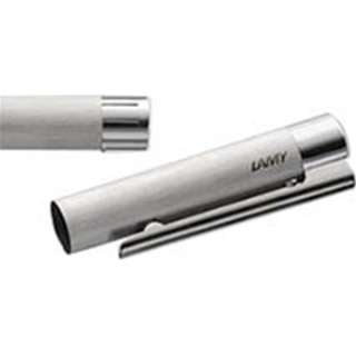 Lamy Logo Brushed Stainless Steel Fountain Pen Extra Fine