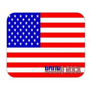  US Flag   Round Rock, Texas (TX) Mouse Pad Everything 