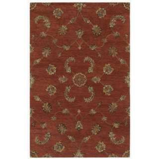  LR Resources LR1003 28R Ottoman 89 Rug  Rust