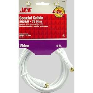    3 each Ace Rg59 Video Coaxial Cable (33400)