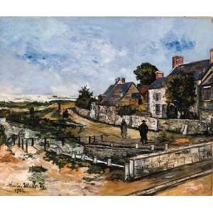   oil paintings   Maurice Utrillo   24 x 20 inches   Beaulieu sur mer