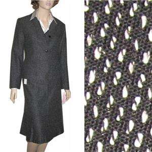 Smart 3 pc EXEC WoolSilk TWEED SUIT $535 by Margaret M  