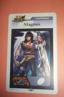 Magnus from Kid Icarus Uprising AR Card NM  